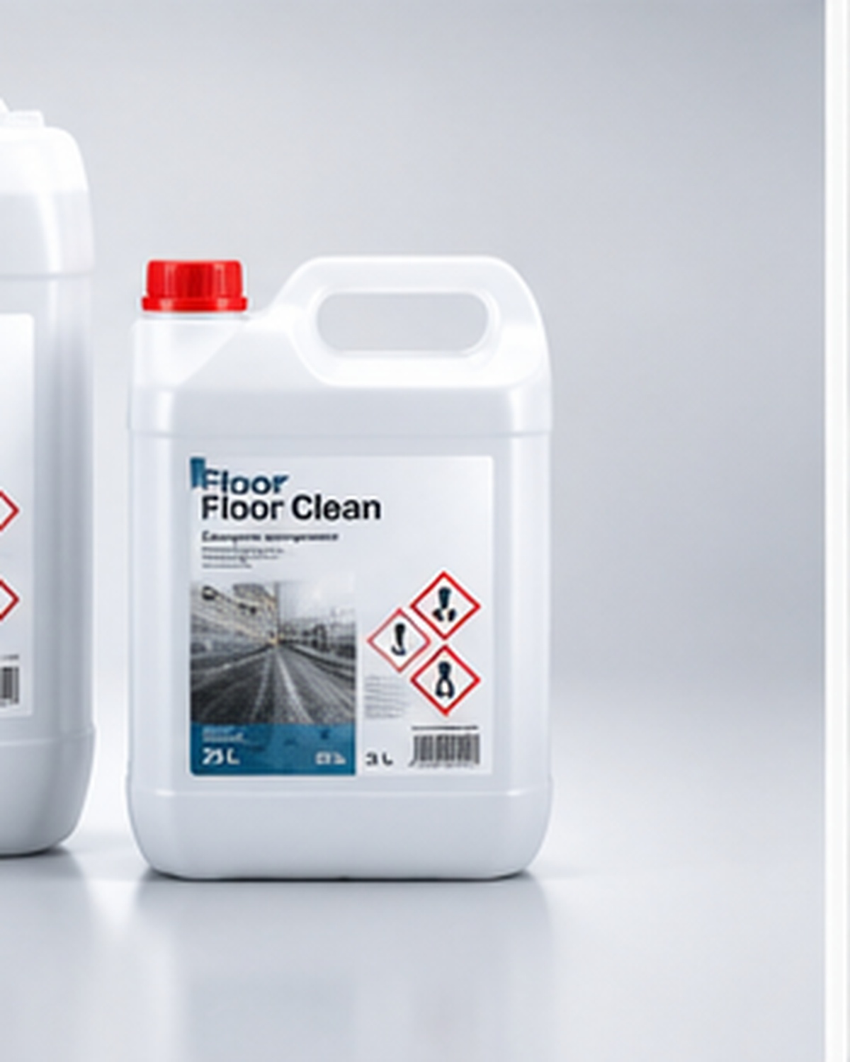 Garrafas de Floor Clean